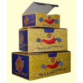 Коробка для картофеля фри наггетсов картонная с Вашим логотипом